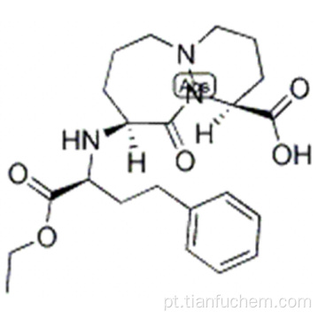 Ï¿½ido 6H-piridazino [1,2-a] [1,2] diazepina-1-carboxï¿½ico, 9 - [[(1S) -1- (etoxicarbonil) -3- fenilpropil] amino] octahidro-10-oxo-, hidratado ( 1: 1), (57191798,1S, 9S) CAS 92077-78-6